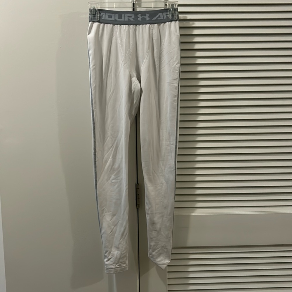 Under Amour, base layer. White, Men’s small, excellent condition.